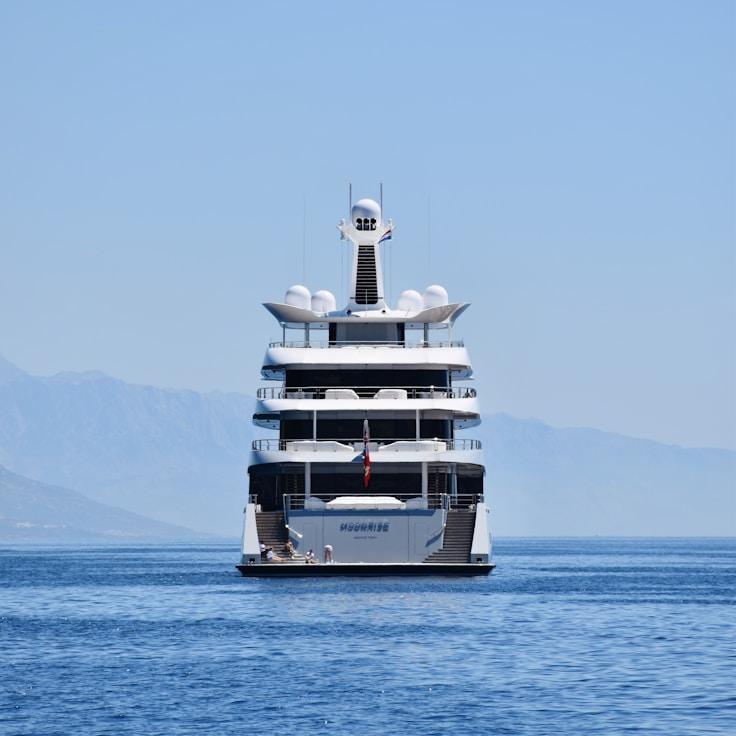 Corporate retreat on yacht